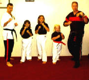 SENSEI BRYON & KEVIN W/ THEIR DAUGTHERS