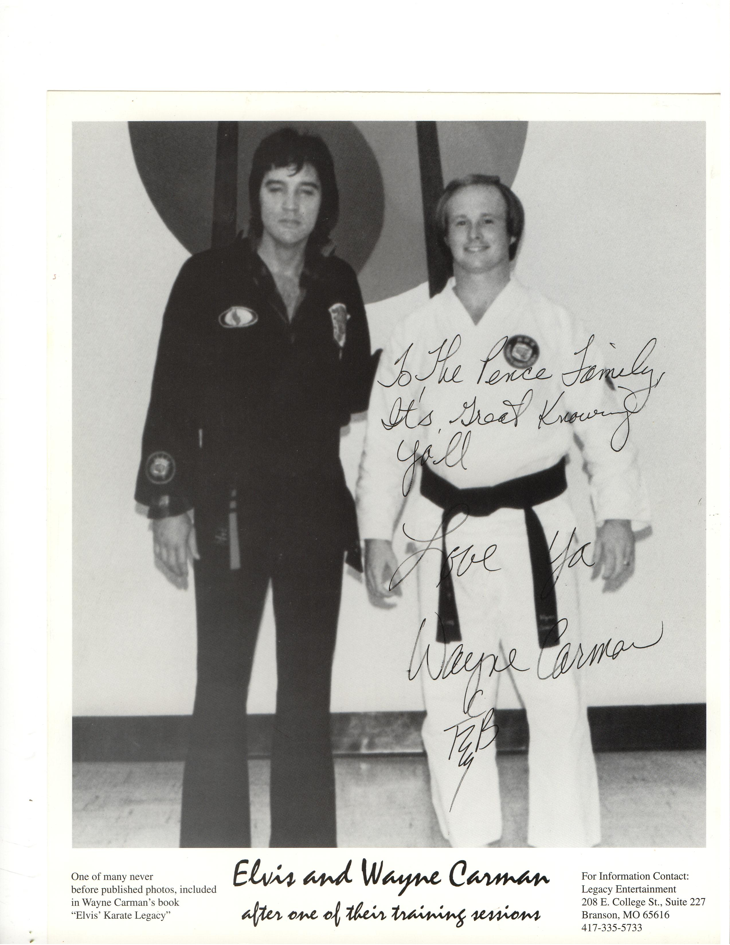 ELVIS AND MR. CARMAN