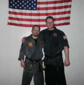 Shihan Nesta and Sensei Kevin