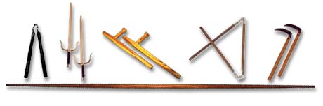 Kobudo weapons