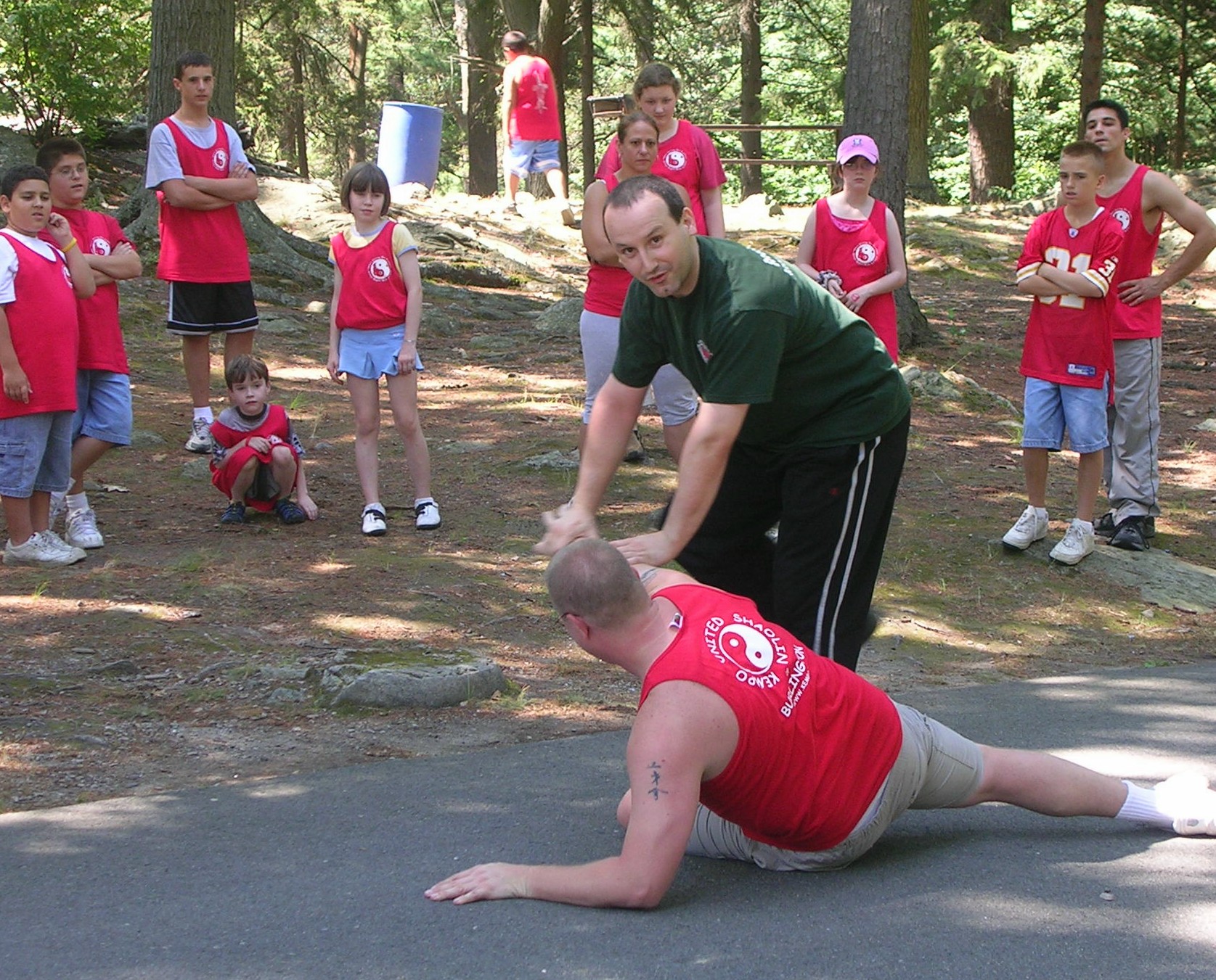 Sensei Pence and Guro Williams camp 2005