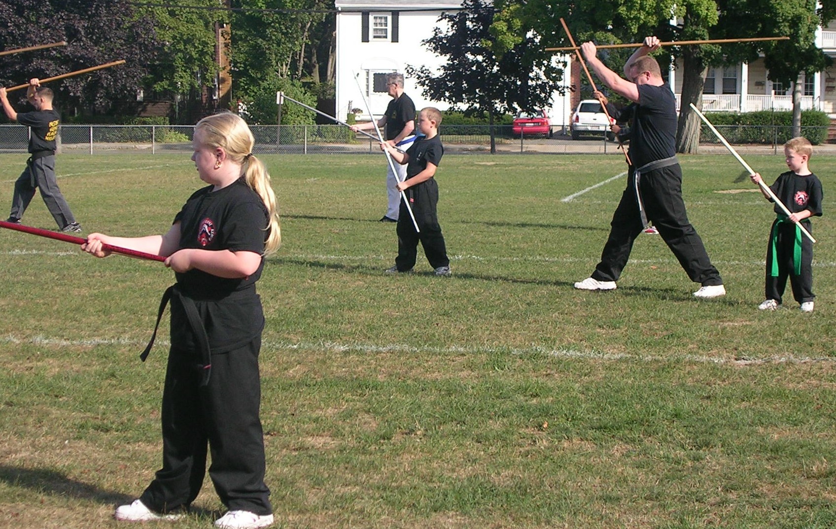 Pence kids 2005 Shihan Nasta Sim. in the park.