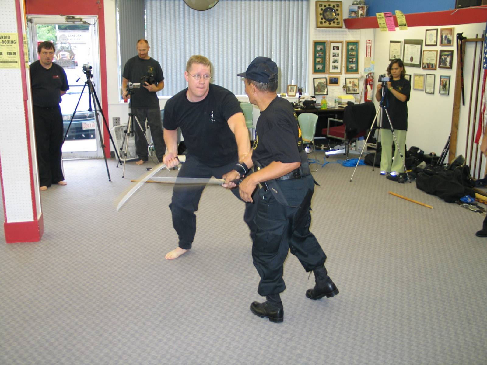G.M. Nene Tortel and Sensei KP